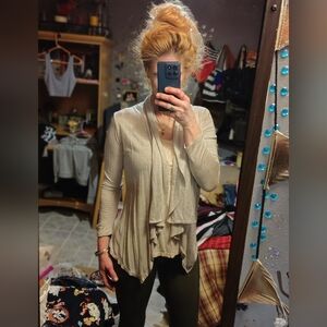 🎈GAP🎈BUY 1 GET 1 FREE🎈Open Front Long Sleeve Top Sz S